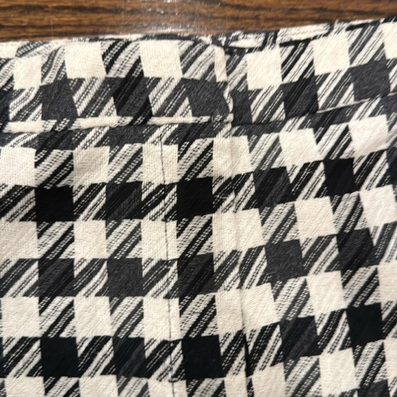 Zara Very High Waisted Houndstooth Pants Size M - Picture 11 of 13